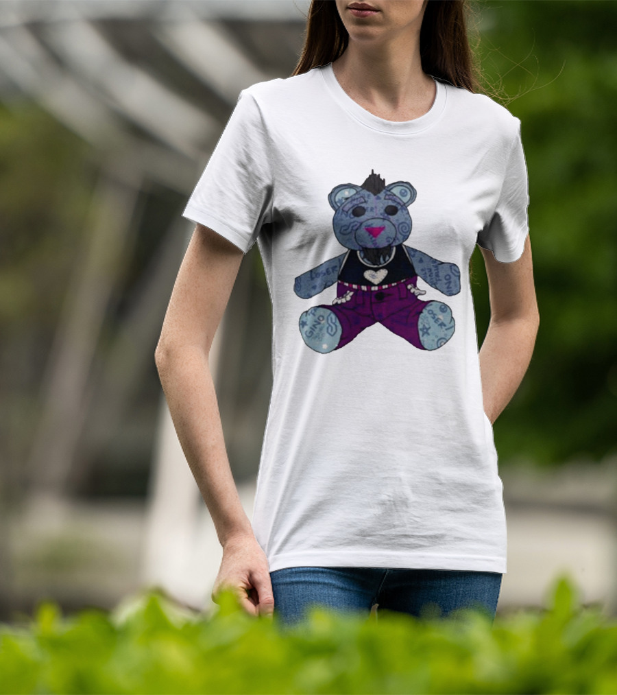 Doodle Bear Killian Krowe Bear Loser One Gino T-Shirt