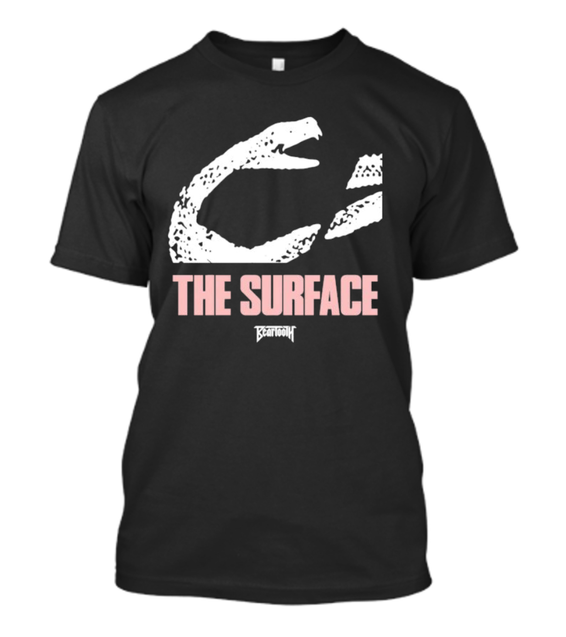 Beartooth The Surface Snake White Text T-Shirt