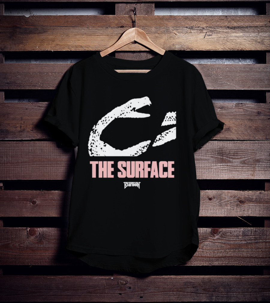 Beartooth The Surface Snake White Text T-Shirt