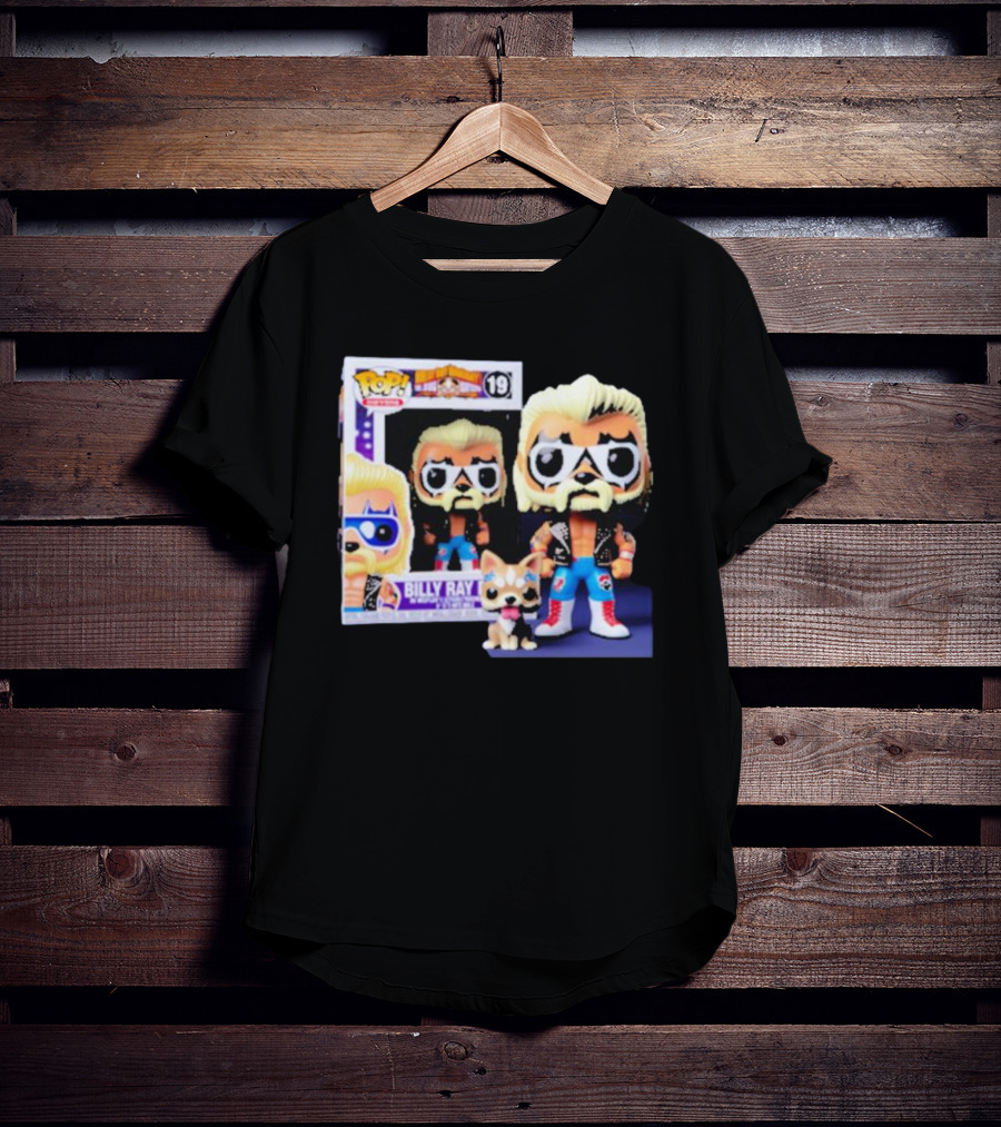 Billy Raydog Ai Pop Action Figures With Blonde Mullet And Blue Star Pants T-Shirt