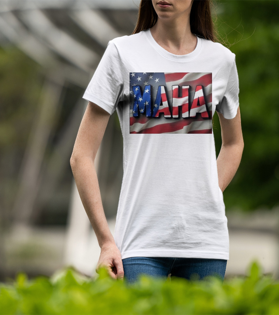 Bryce Lipscomb Maha Make America Healthy Again USA Flag T-Shirt