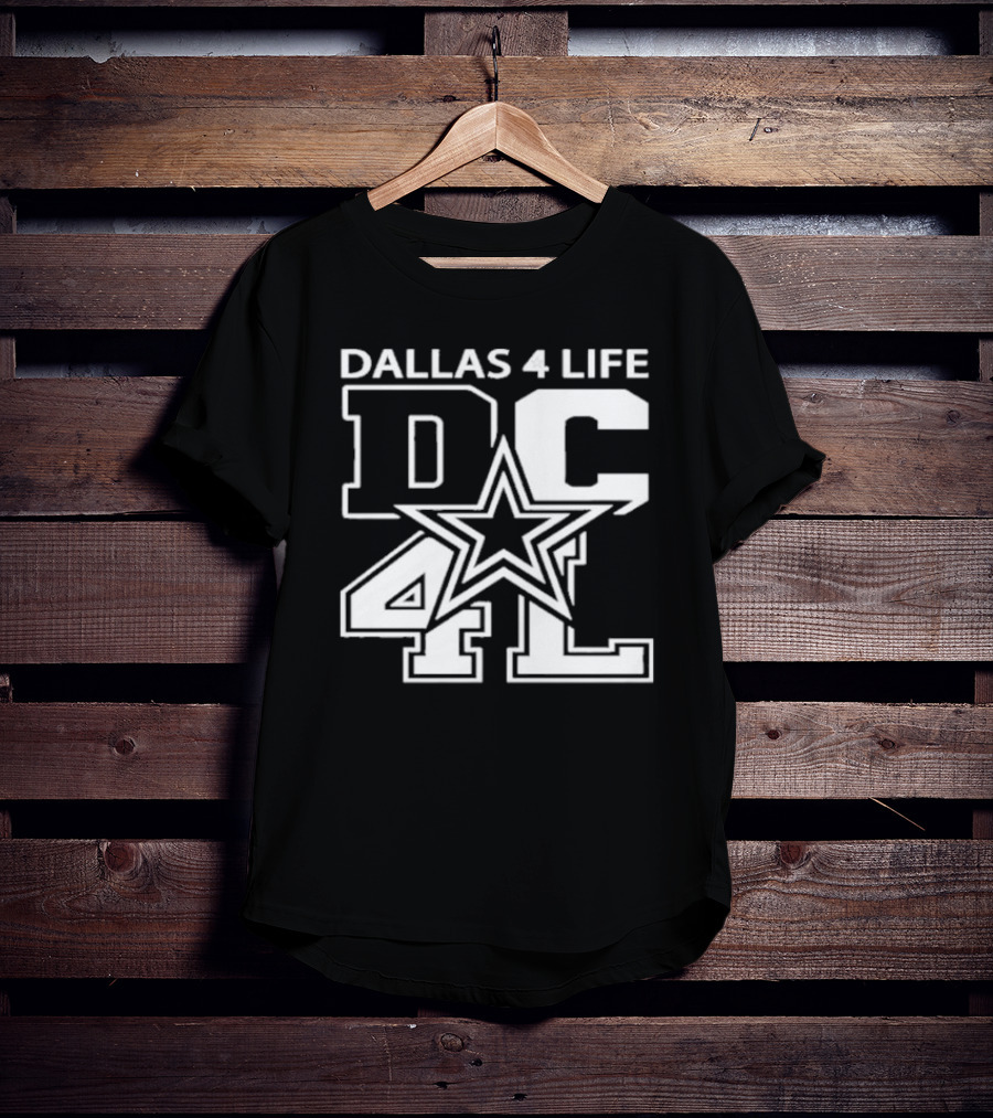 Dallas 4 Life DC 4L Star T-Shirt