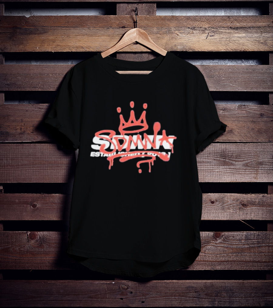 SDMN Crown Spray Established 2013 T-Shirt