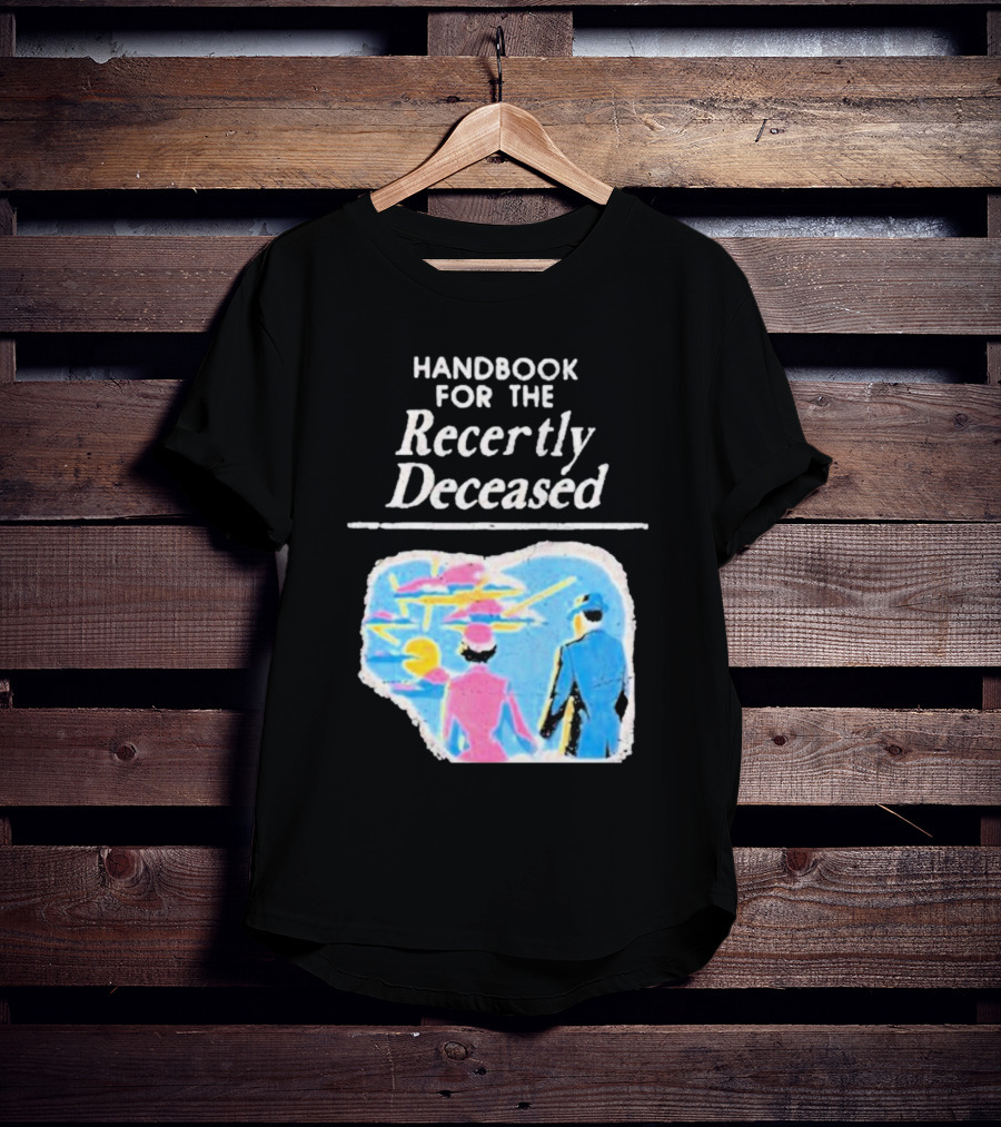 Handbook For The Recently Deceased Our Flag Means Death Band Logo Mash Up T-Shirt