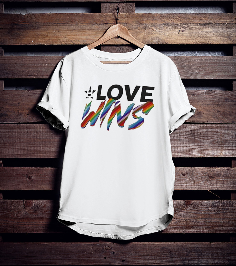 Houston Astros Fanatics Branded Love Wins Pride T-Shirt