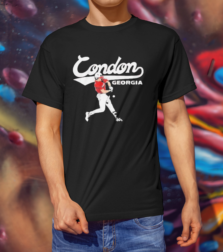 Georgia Condon Baseball Slugger Swing T-Shirt