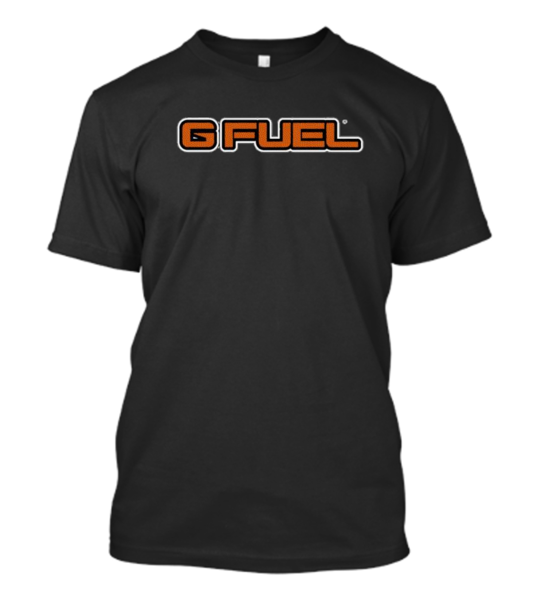 G Fuel Orange Basketball Texture Logo March Madness Collaboration T-Shirt