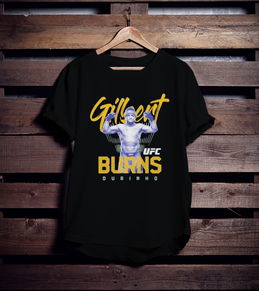 Gilbert Burns Durinho UFC MMA Fighter T-Shirt