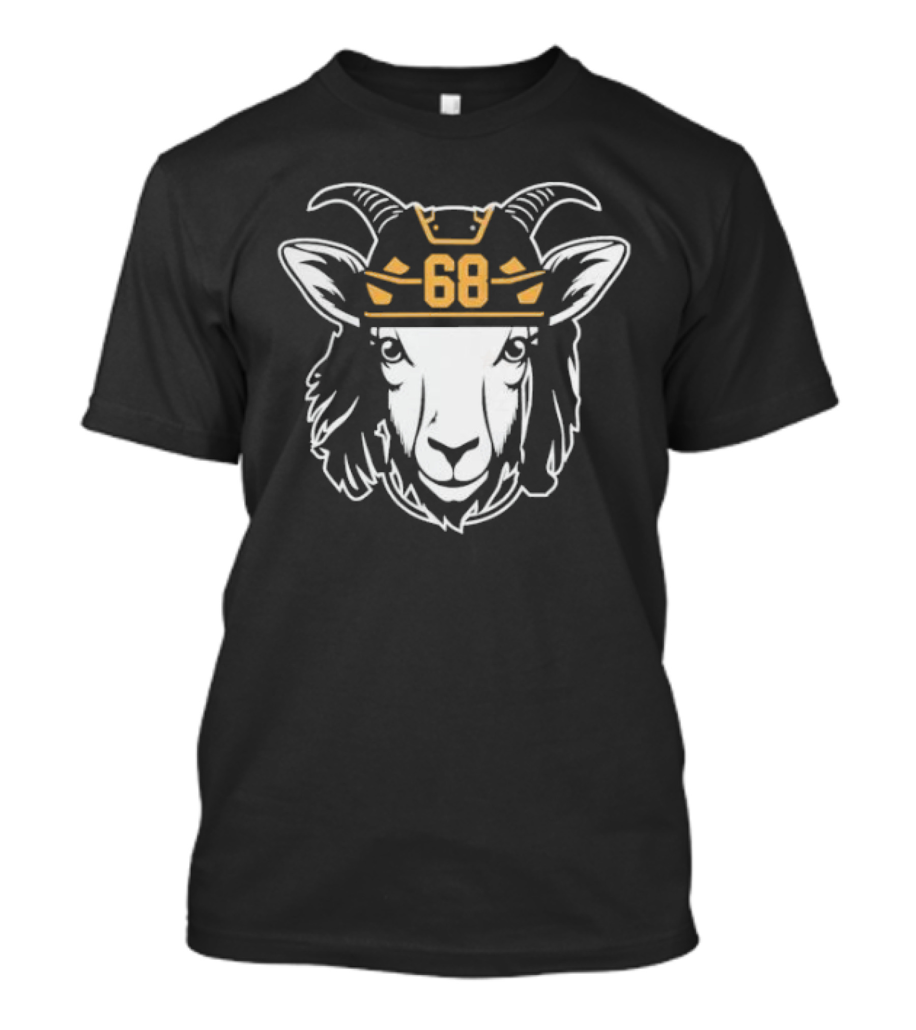 Goat 68 Jaromir Jagr Pittsburgh Penguins Hockey Legend T-Shirt