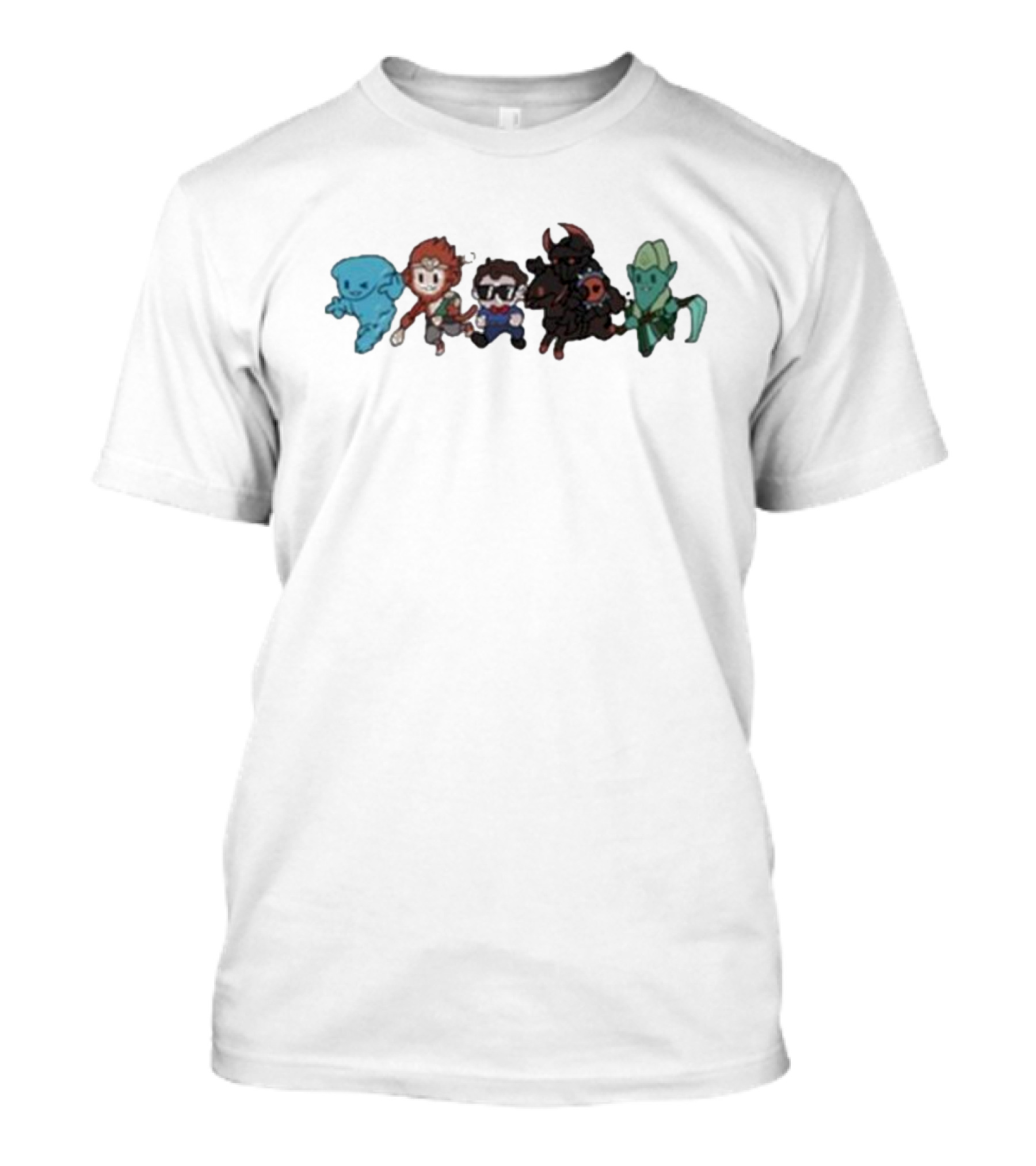 Gorgc Streamlabs Heroes Pixels Characters T-Shirt
