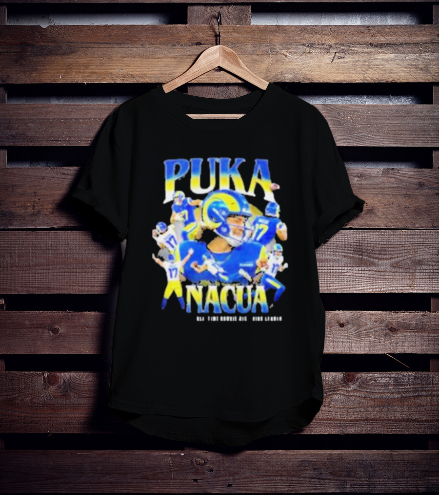 Puka Nacua Rams Rookie NFL King 17 T-Shirt
