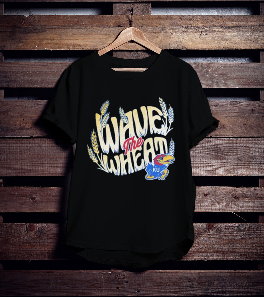 KU Jayhawks Wave The Wheat T-Shirt