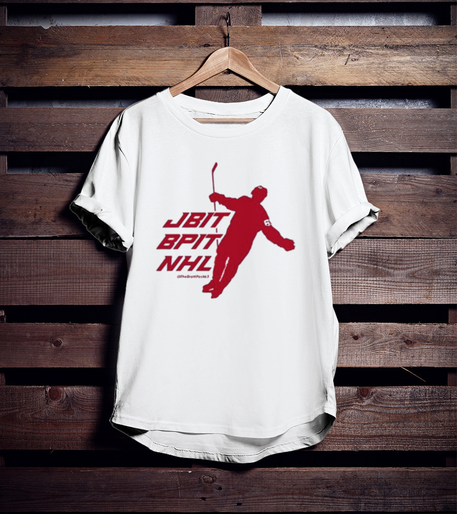 Jesper Bratt JBIT BPIT NHL Hockey Silhouette 65 T-Shirt