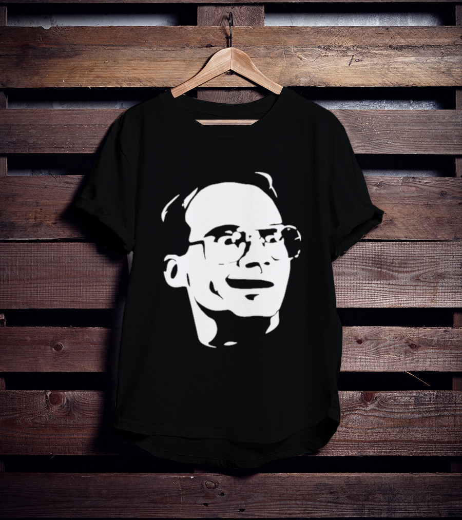 Jim Cornette Iconic Face Outline T-Shirt