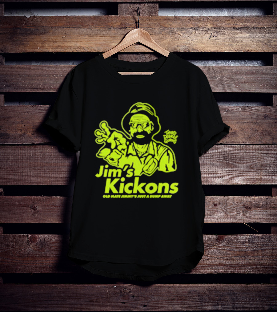 Jim’s Kickons Third Degree Gurns Old Mate Jimmy’s Just A Bump Away T-Shirt