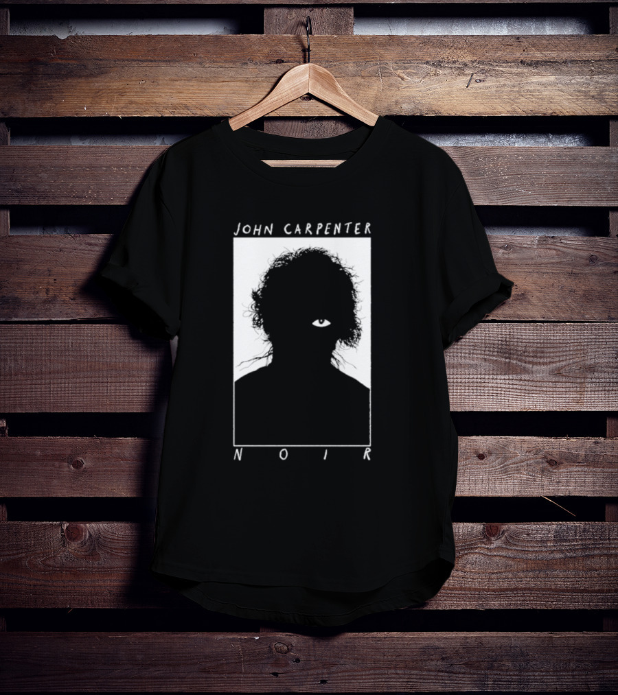 John Carpenter Noir Evil Eye Silhouette Lost Themes IV T-Shirt