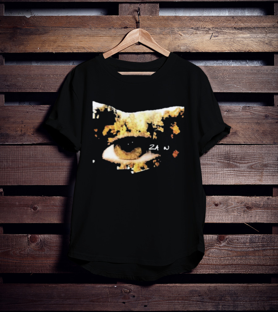 Inzayn What I Am Eye Graphic With Zayn Text T-Shirt