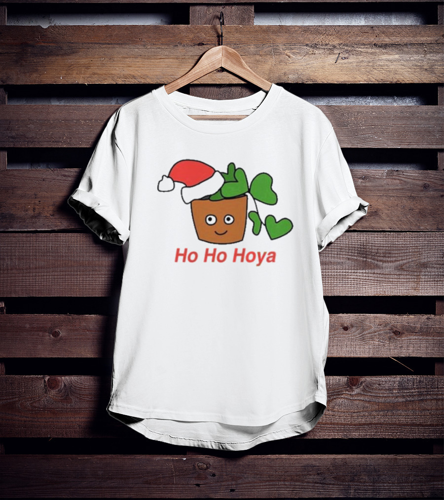 Ho Ho Hoya Santa Hat Hoya Plant Community T-Shirt