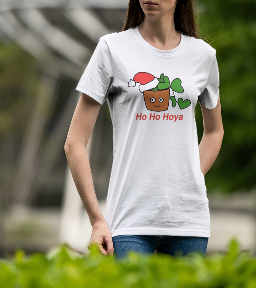 Ho Ho Hoya Santa Hat Hoya Plant Community T-Shirt