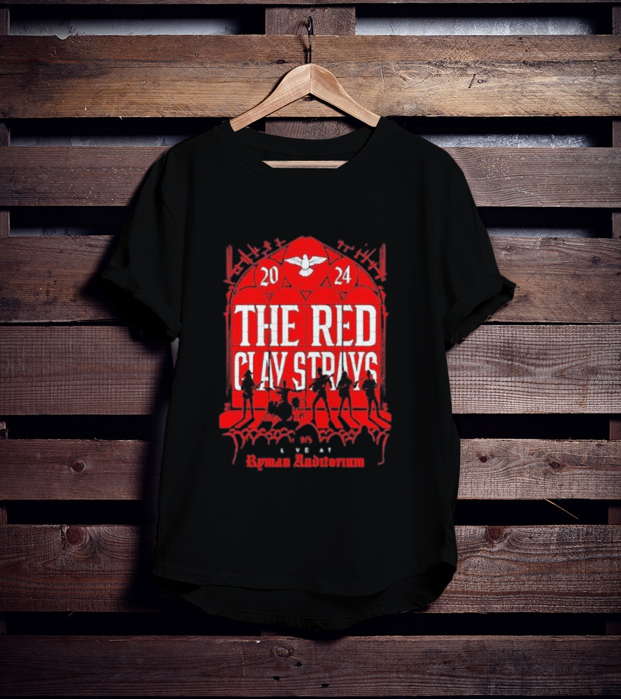 The Red Clay Strays Live At Ryman Auditorium Sept 5 T-Shirt