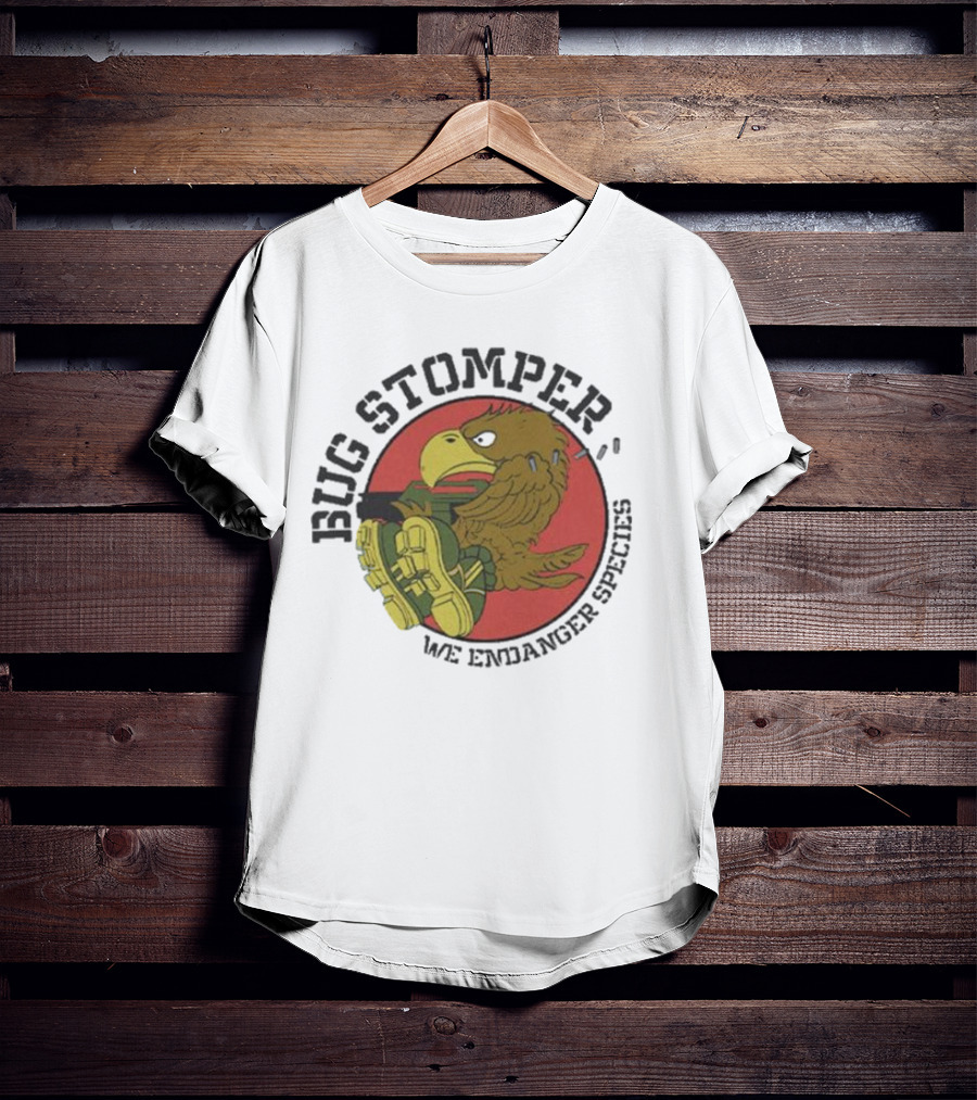 Colonial Marines Bug Stomper We Endanger Species T-Shirt