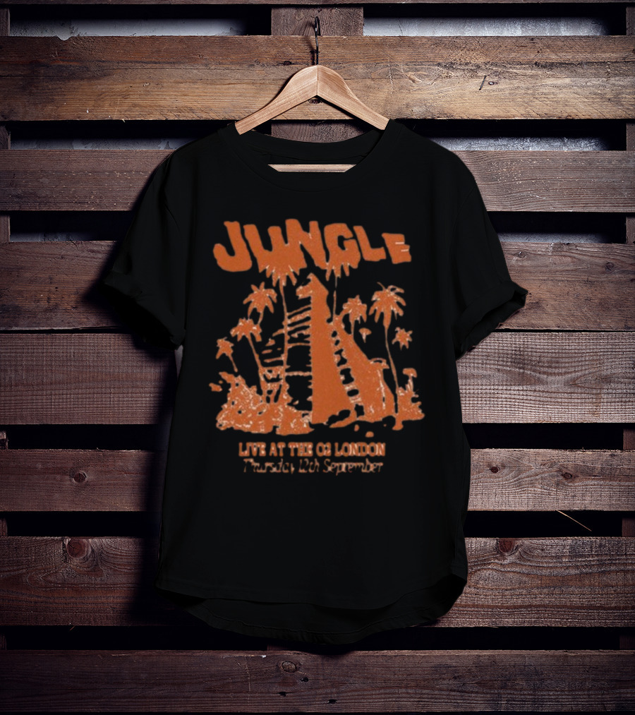 Jungle Live At The O2 London Thursday 12th September T-Shirt