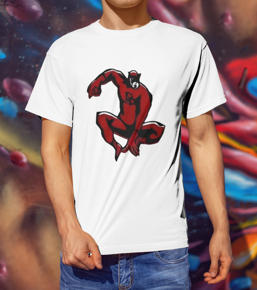 Charlie Cox Daredevil Red Suit Classic Marvel Hero T-Shirt