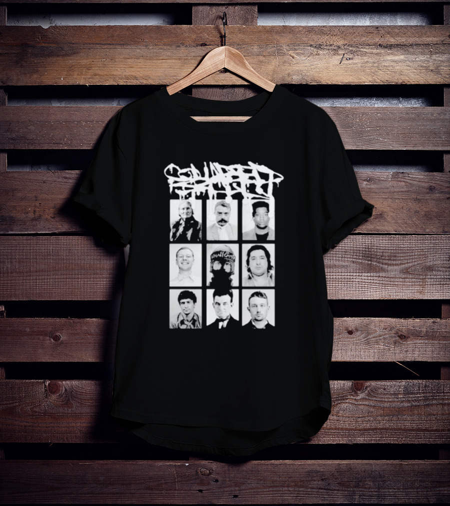 Collapsed Skull Shot Iconic Band Album Cover Style Portrait Collection T-Shirt