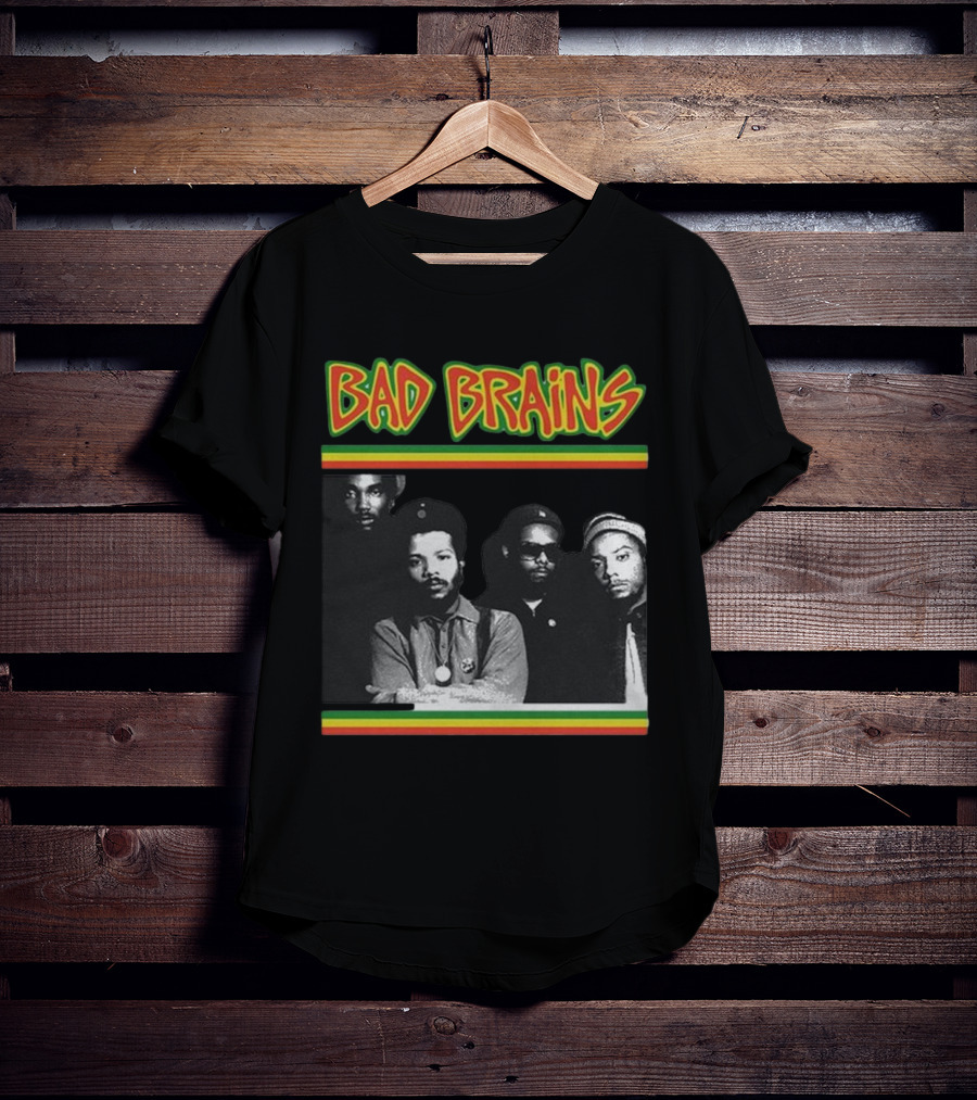 Bad Brains Reggae Punk Band Iconic Style Summer T-Shirt