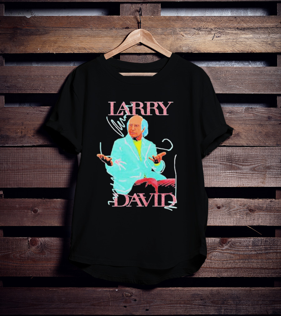 Larry David Pretty Good Retro Vibe Pastel T-Shirt
