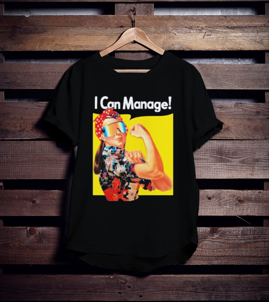 Local Dude Real Logan Ross I Can Manage Retro Iconic Concept T-Shirt