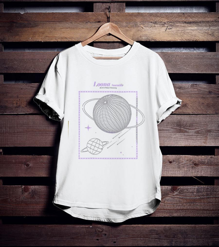 Loona Assemble The US Debut Ceremony Planetary Grid T-Shirt