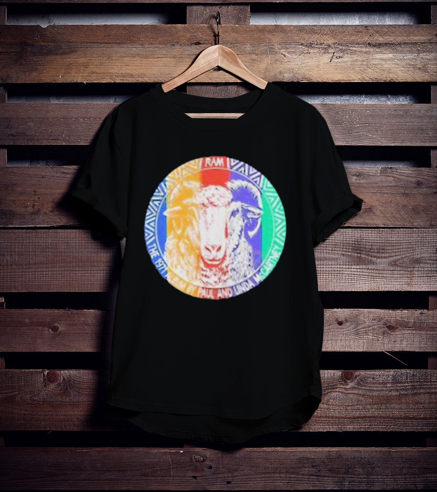 Ram The 1971 Album By Paul And Linda McCartney Multicolor T-Shirt