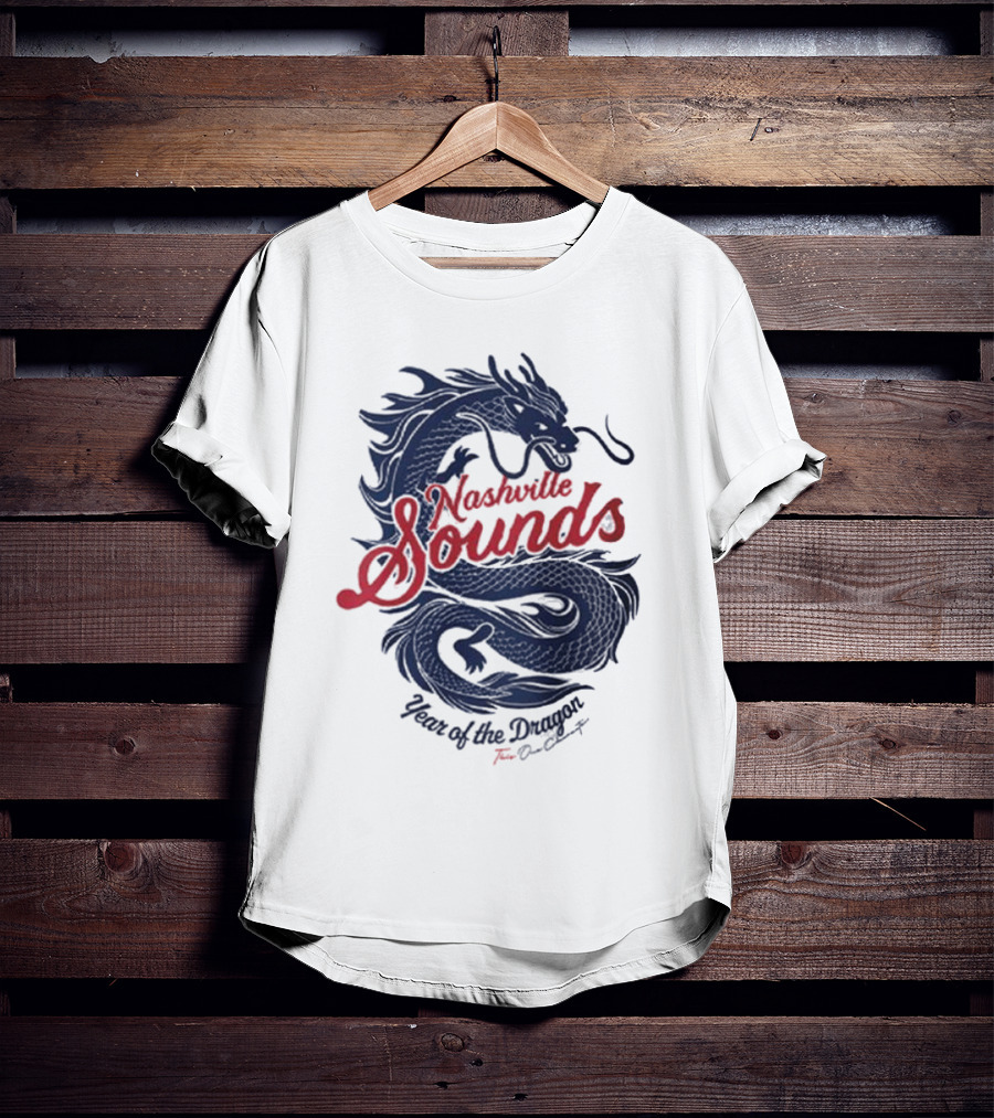 Nashville Sounds Year Of The Dragon Tom Bancroft T-Shirt