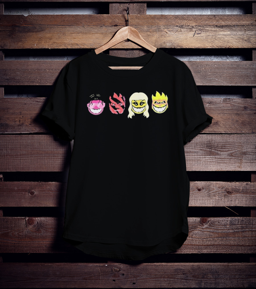 Offtherope Noon EST Grinning Icon Faces T-Shirt