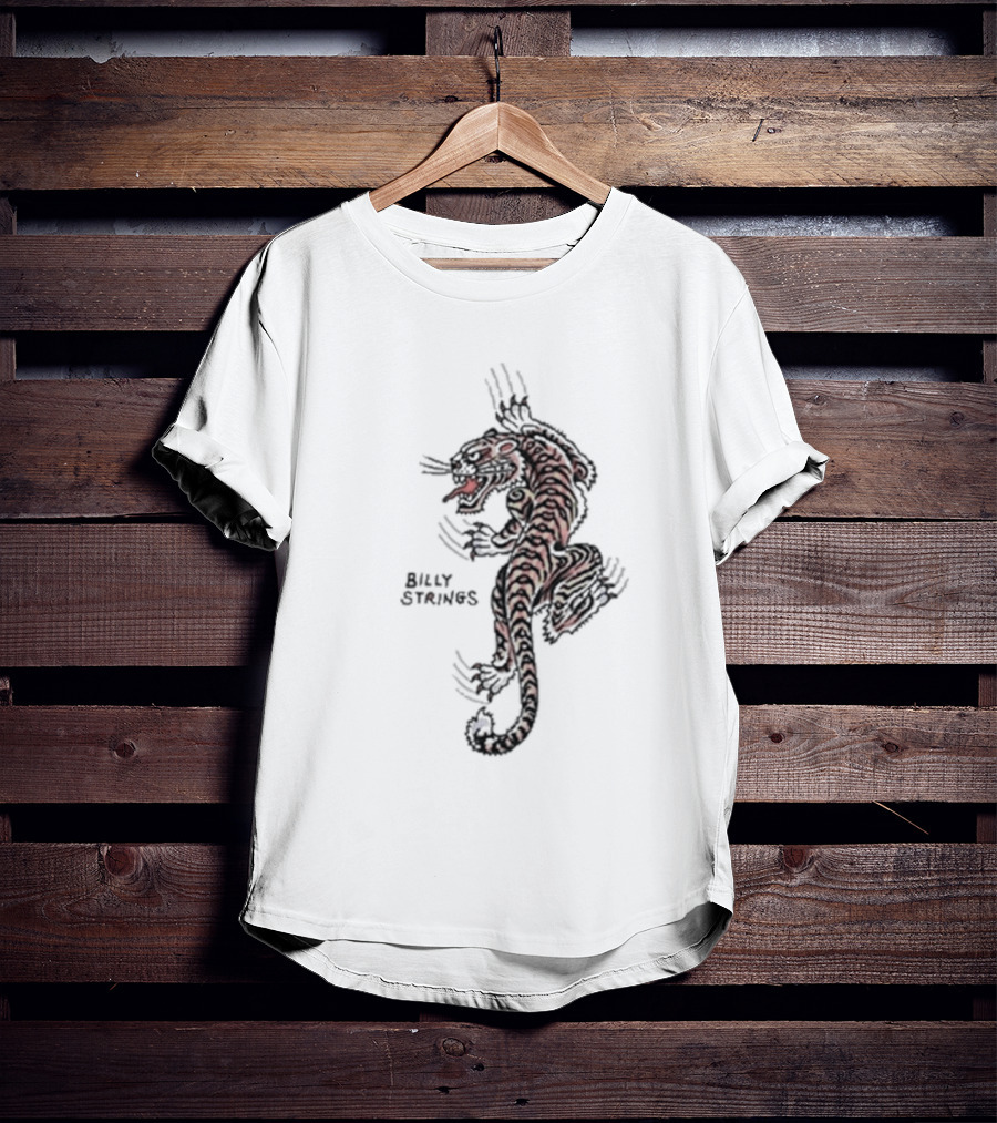 Billy Strings Old Gold Tiger Winter T-Shirt