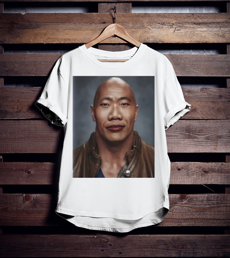Dwayne The Wok Johnson Meme Face Mashup T-Shirt