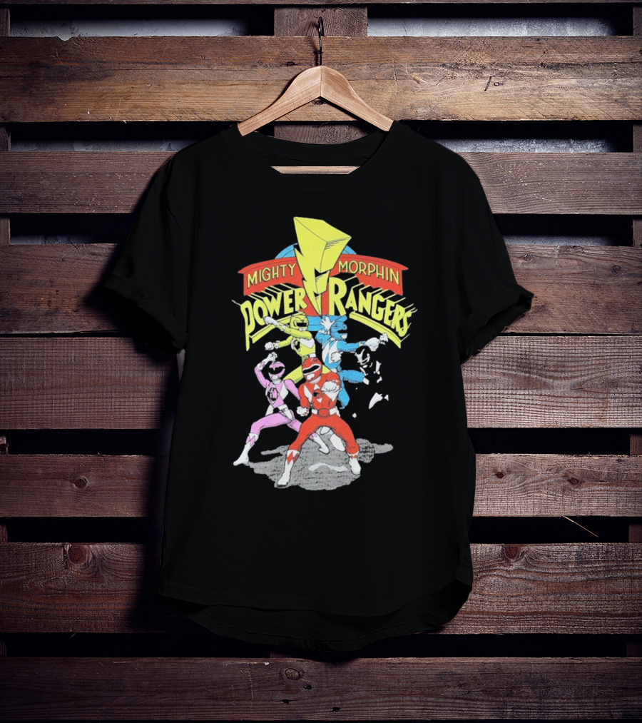 Mighty Morphin Power Rangers Classic Team T-Shirt
