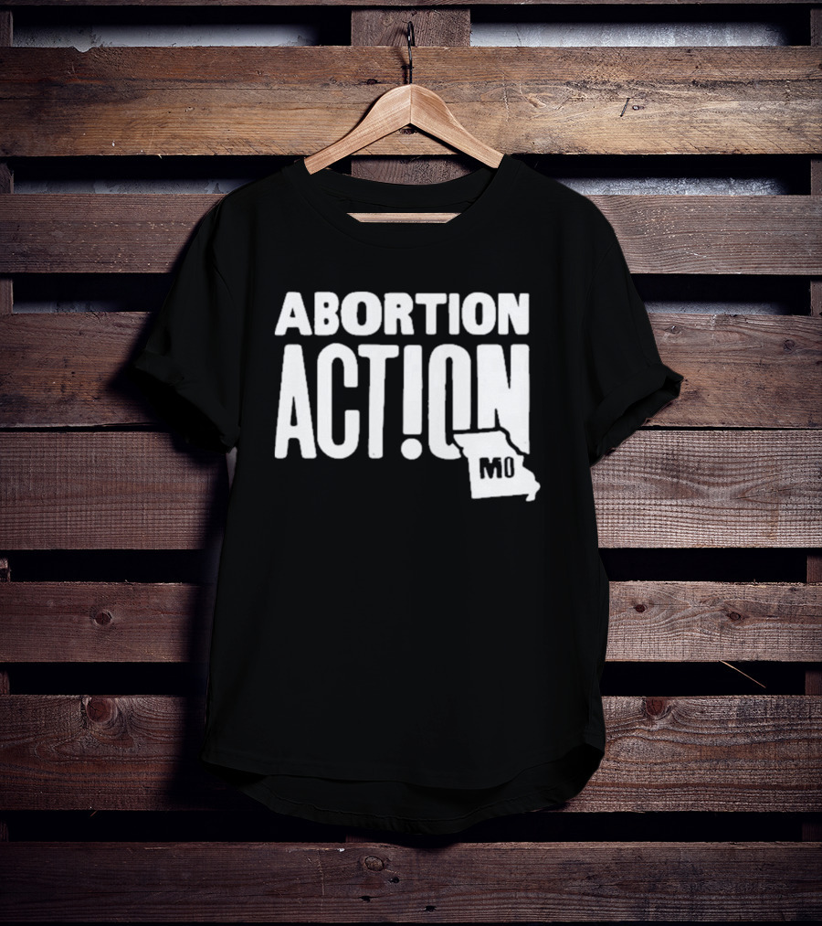 Missouri Abortion Action MO Icon Bold Protest T-Shirt