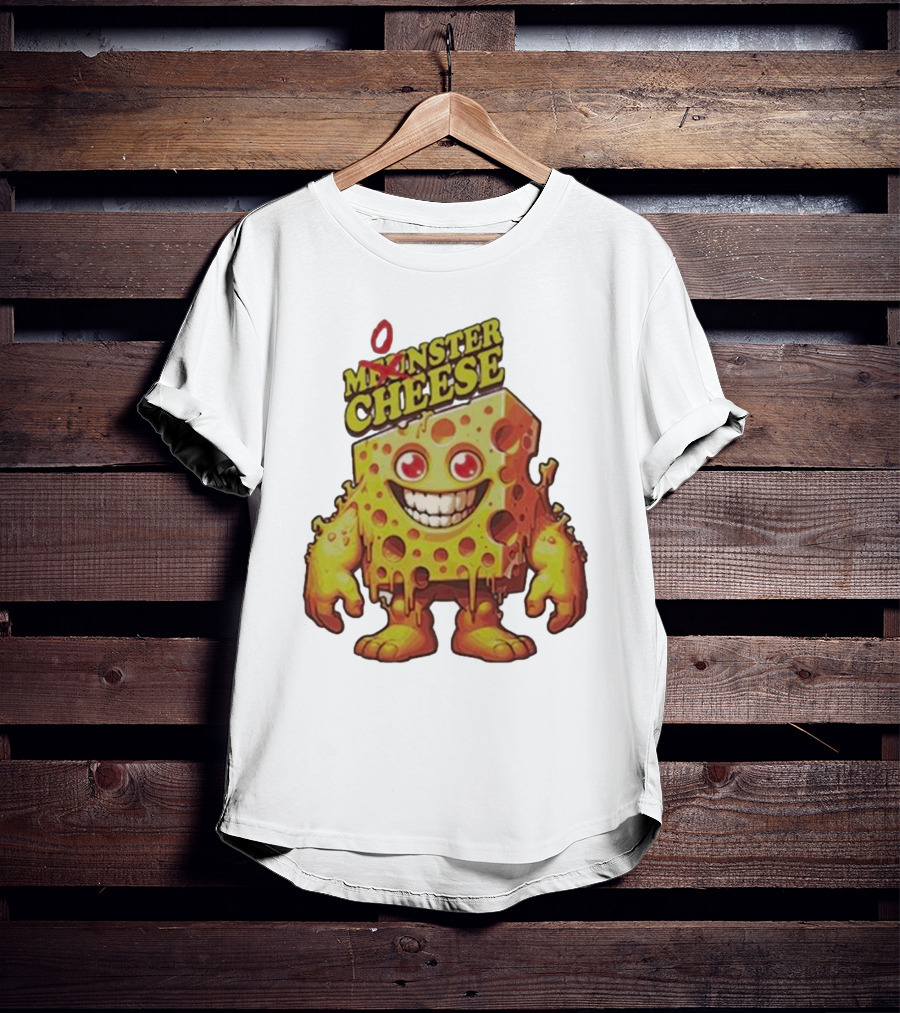 Munster Cheese Monster Smile T-Shirt