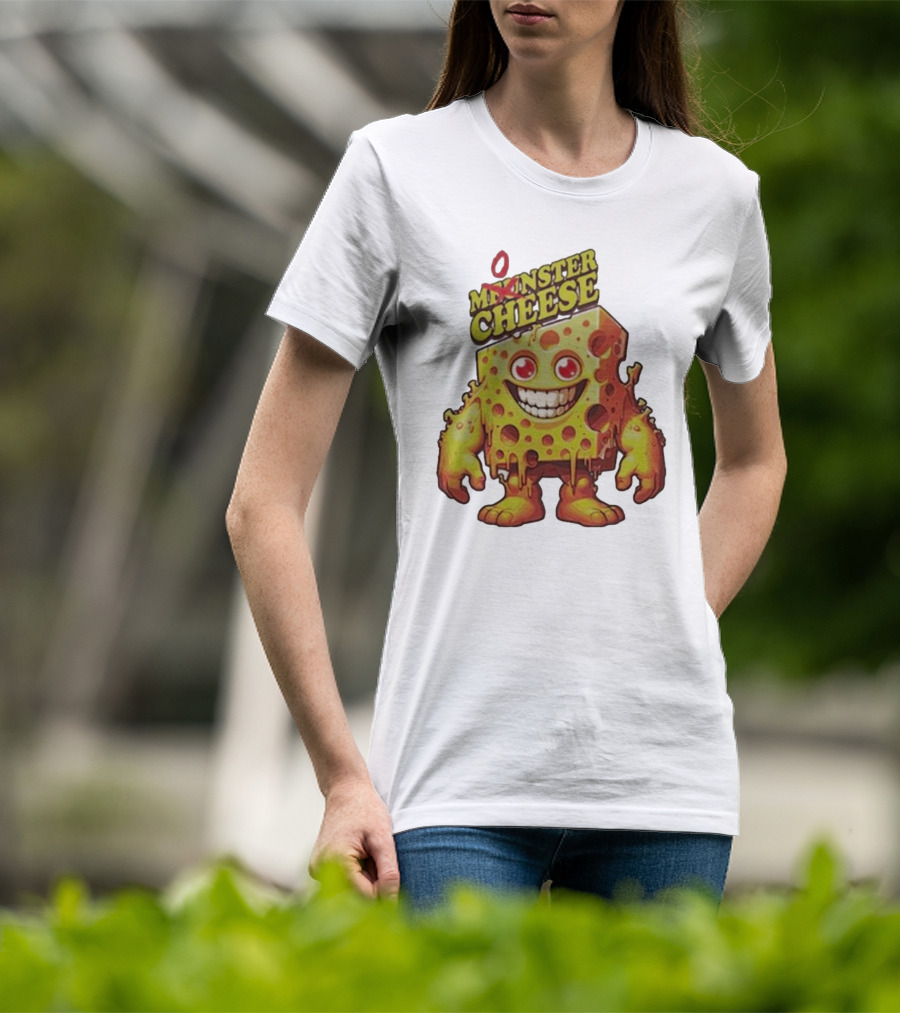Munster Cheese Monster Smile T-Shirt