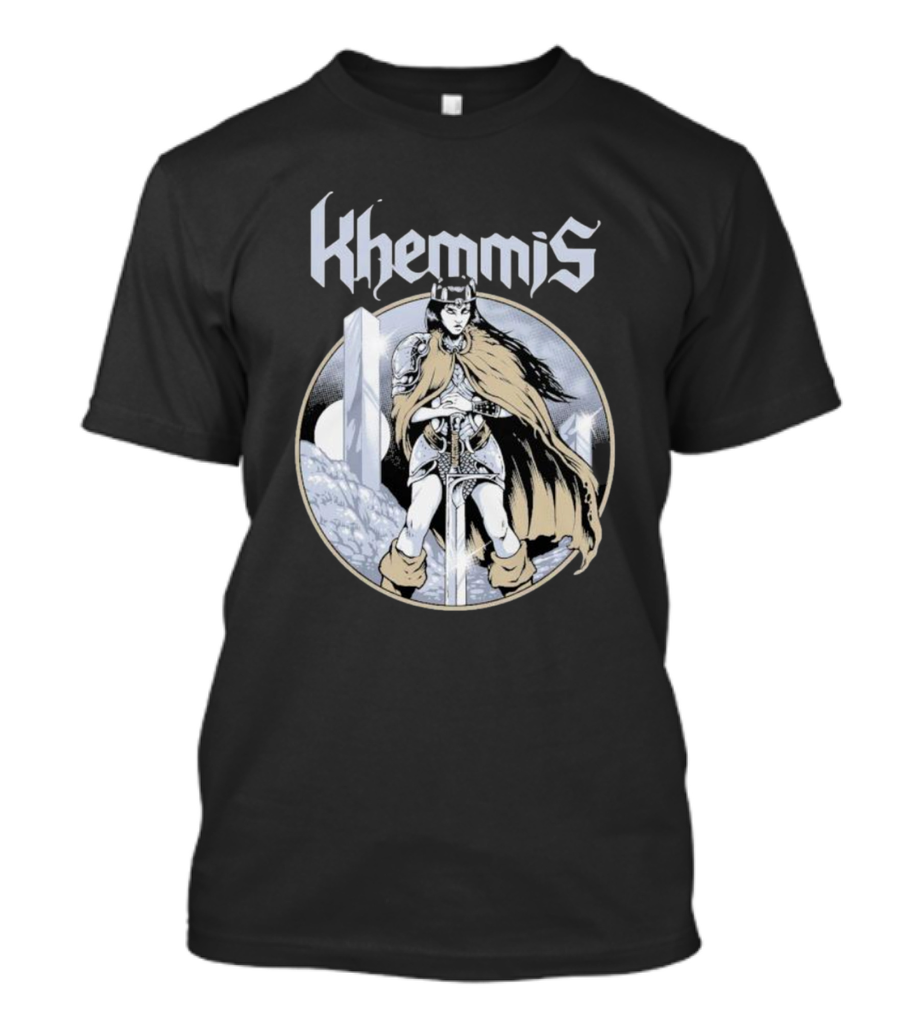 Khemmis Warrior Queen Fantasy T-Shirt