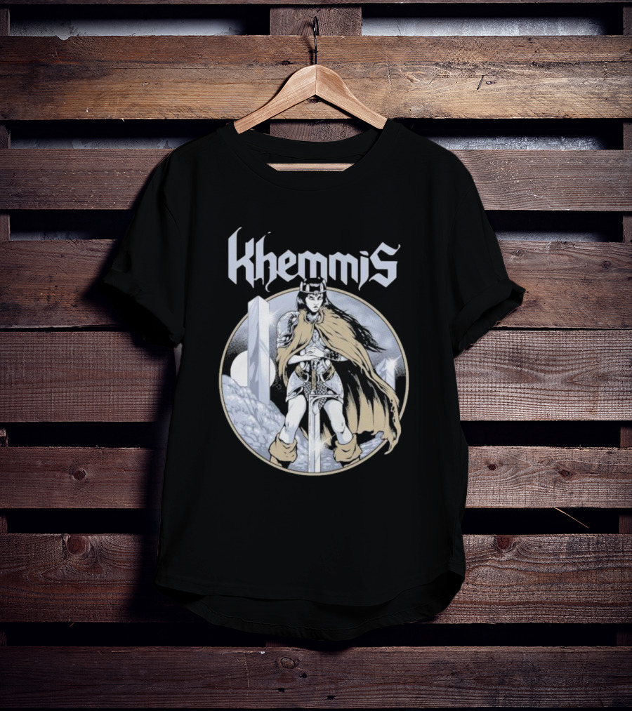 Khemmis Warrior Queen Fantasy T-Shirt