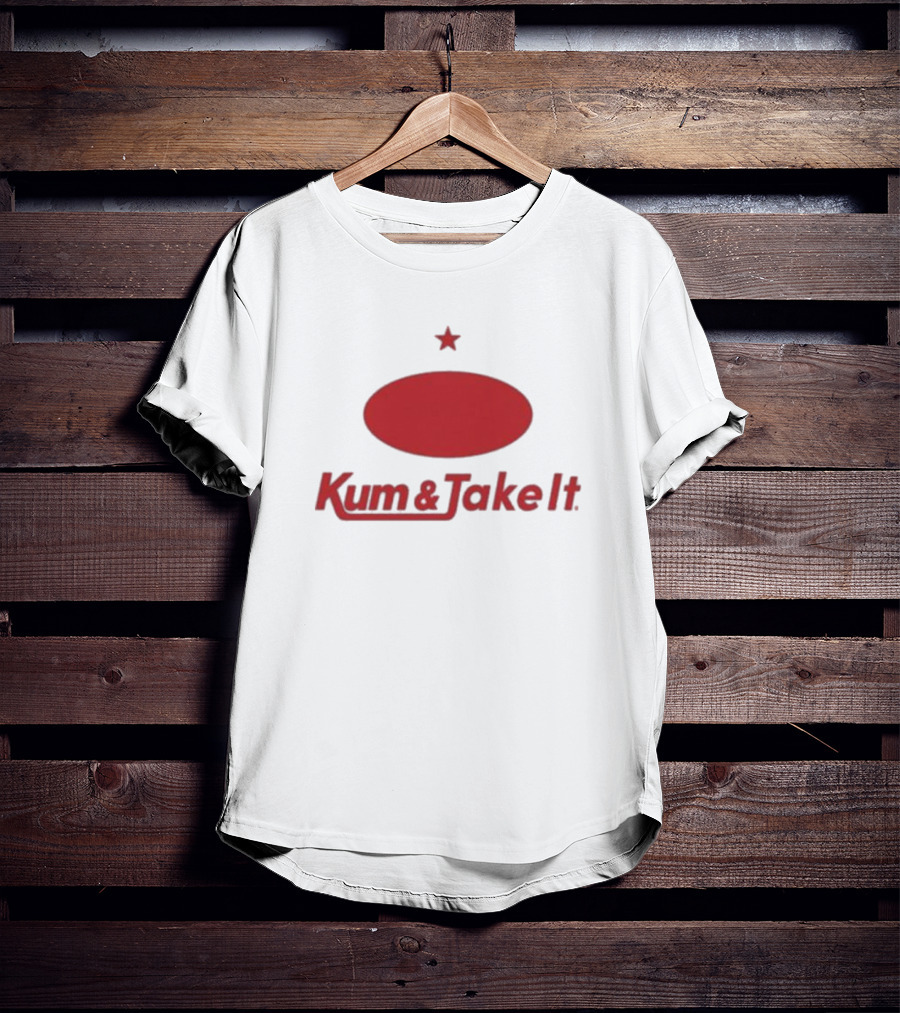 Kum And Take It Red Oval Star T-Shirt