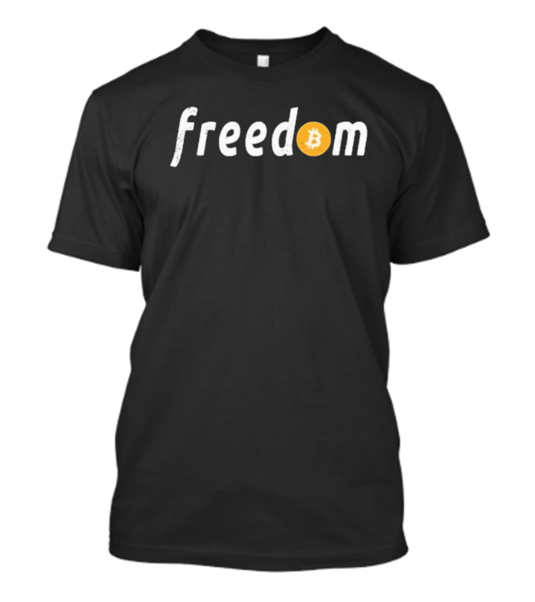 Max Keiser Freedom Bitcoin Symbol Integration T-Shirt