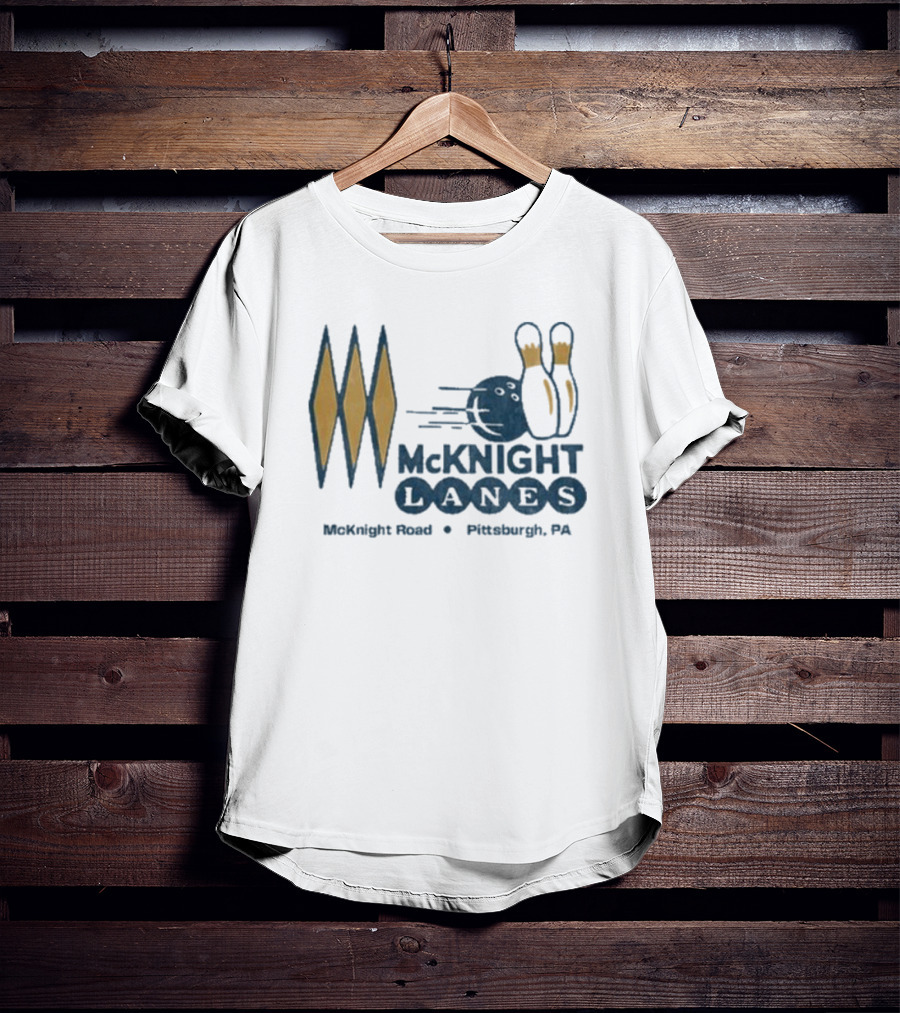 McKnight Lanes Bowling Alley McKnight Road Pittsburgh PA T-Shirt
