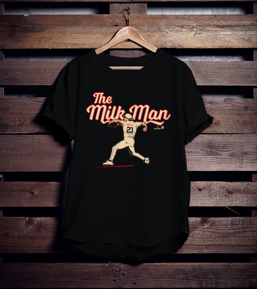 The Milk Man Arizona Diamondbacks 23 Gallen MLB Player T-Shirt