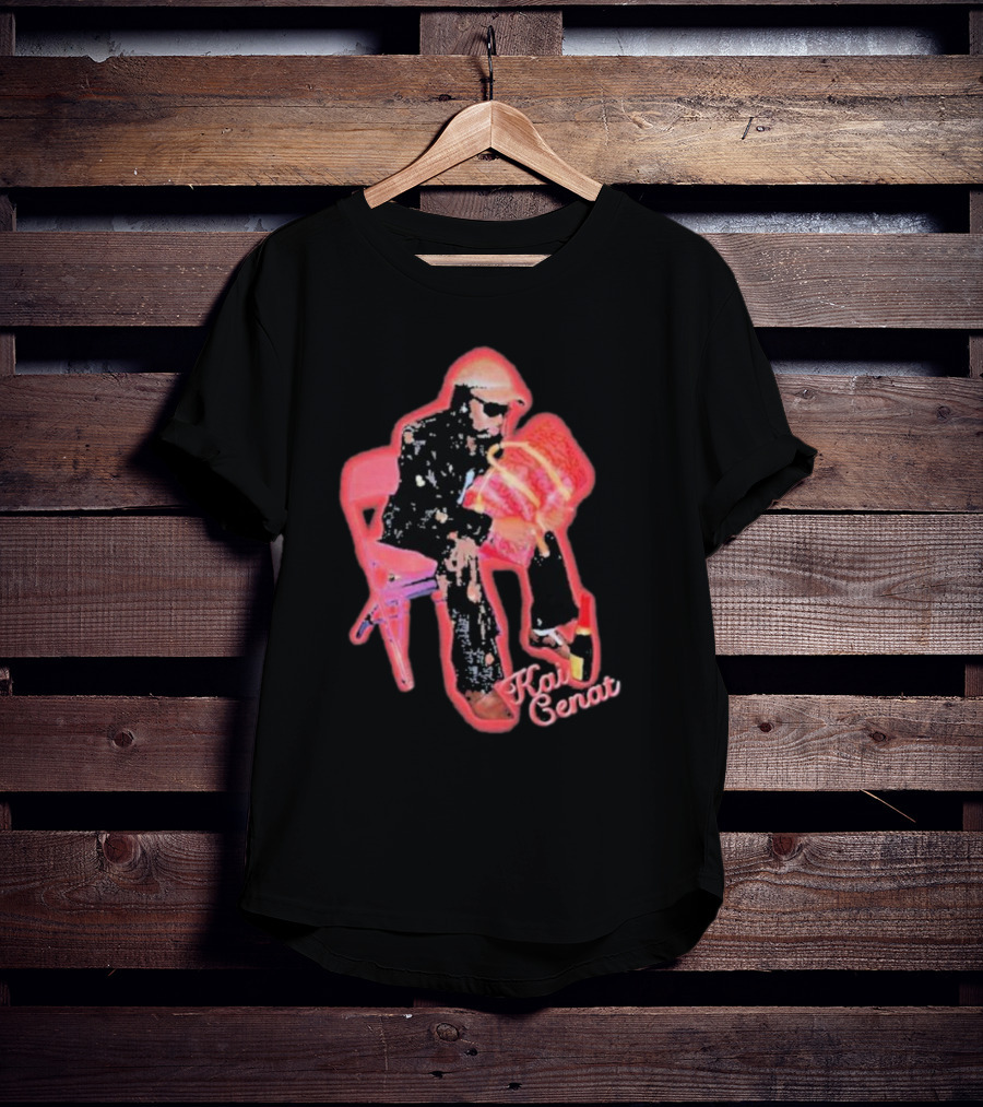 Kai Cenat Neon Style Artistic Pose T-Shirt