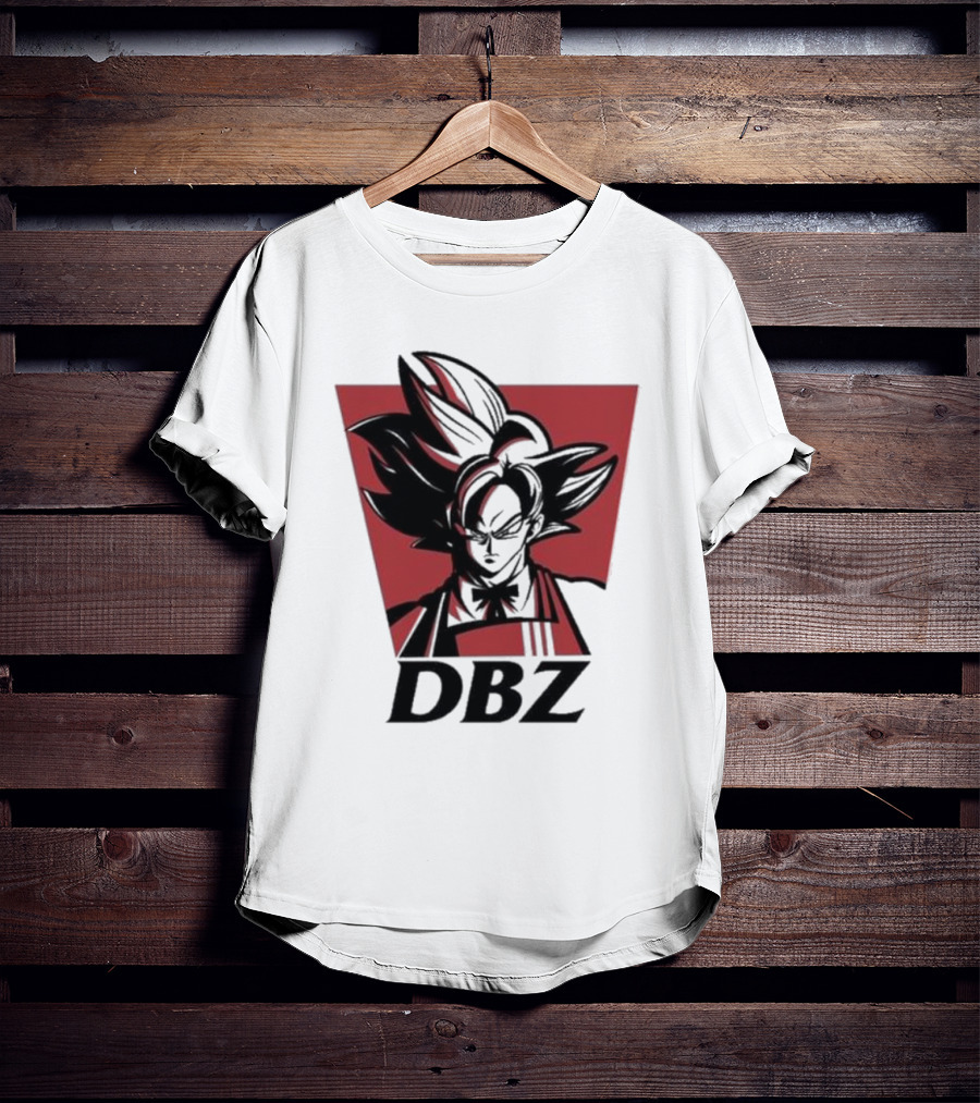 DBZ Kakarot Fried Chicken KFC Fusion T-Shirt