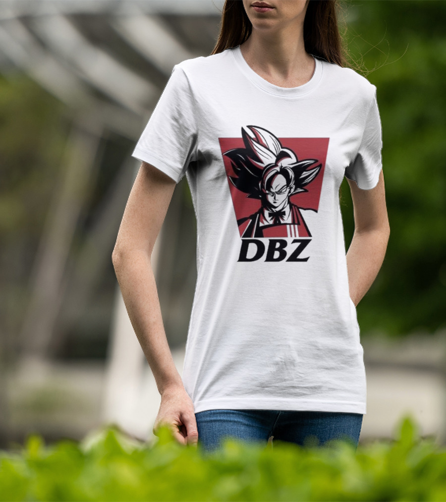 DBZ Kakarot Fried Chicken KFC Fusion T-Shirt